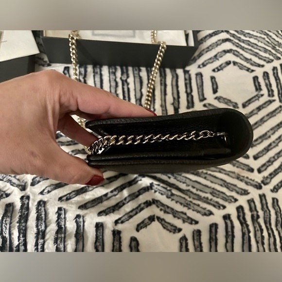 Gucci Soho Wallet on Chain, Black Leather, New With Tags - Picture 14 of 16